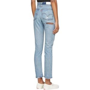 Levi’s Re/Done Under Butt Cut Out Jeans size 27